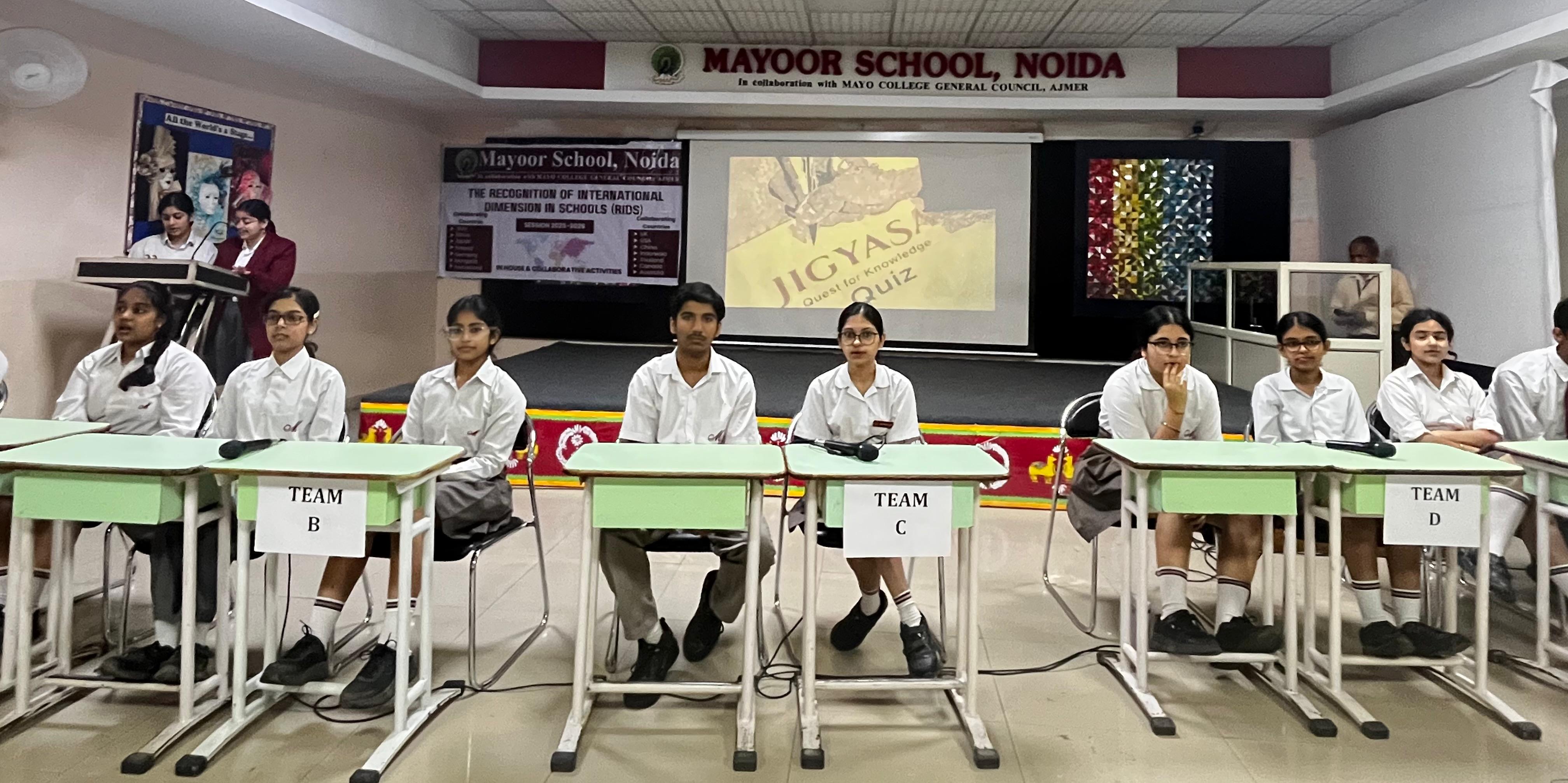 The Quest for Knowledge: 'Jigyasa 2.0' Inter-House Social Science Quiz